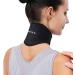 Heated Neckband Neck Wrap with Magnetic Therapy for Neck Pain Relief - Black - Buy Online on GoSupps.com