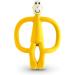 Matchstick Monkey Original Teether & Gel Applicator - BPA Free Silicone - Easy-to-Grip Design - Yellow Monkey - 3 Months+ - 10.5 cm - Buy Online on GoSupps.com