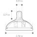 Comotomo Silicone Replacement Nipple Fast Flow 6 Months (4 COUNT - 2 PACKS) - Buy Online on GoSupps.com