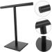 Alipis Towel Bar Towel Standing Bar Bathroom Towel Stand Towel Storage Rack Can Move Towel Rack 32X27.3X14CM Black - Buy Online on GoSupps.com