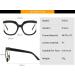PARWANA Blue Light Blocking Round Reading Glasses | Oversized Computer Readers +200 C5 | Anti-Glare Eyewear for Eye Protection - Buy Online on GoSupps.com