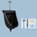 Wall Mount Plastic Urinals Urine Diverter for Men Simple Urinals Efficiency Washout Urinal Public Toilets Waterless Urinals with Hose Outdoor Construction Site Temporary Urinal Black Surface Mounted Surface mounted Black - Buy Online on GoSupps.com