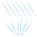Didiseaon 12pcs Disposable Plastic Ear Wax Remover Tool Safe Smooth Edges for Gentle Cleaning for Personal Use and Maintenance Random Color