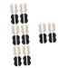 Ipetboom 16 Pairs High Heels Heel Stickers Heel Grips for Women Shoes Sneaker Heel Pads Adhesive Heel Pads Shoes Heel Pad Wear-Resistant Heel Cushions Heel Anti-wear Stickers Heel Liner