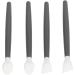 Silicone Makeup Brush Waterproof Portable Reusable Swabs Silicone Soft for Lip Makeup - Buy Online on GoSupps.com