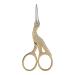 Demeras And Scissor 15x7x1 Professional Vintage Nail Art Stainless Steel Scissor Manicure Shear Tools Gold