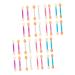 Housoutil 120pcs Double Ended Eye Shadow Stick Eyeshadow Stick Eyeshadow Sponge Eyeshadow Applicator Eye Patch