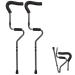 Elderly Walker Telescopic Anti-Slip Disabled Double Crutches Thick Aluminum Alloy Folding Underarm Crutches Interesting