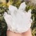 Home Decoration Natural Clear White Quartz Point Crystal Cluster Stones Home Goods ZJGIDTEM (Size : 400-500g) - Buy Online on GoSupps.com