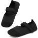 Acfoda Unisex Adult Barefoot Shoes with Velcro Fastener | Size 36-47 | Comfortable Black Footwear for Men & Women - Buy Online on GoSupps.com