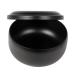 Perfeclan shaving bowl peel made of stainless steel shaving foam shell with lid shaving soap cup a shaving cup for the hairdresser for the grandfather yellow