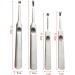 4Pcs Nails Cleaner Cuticle Pusher Set - Remove Hangnails and Dead Skin Easily - Buy Online on GoSupps.com