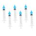 GRADENEVE 6Pcs Ear Cleaning Syringe with Flared Head for Safe Ear Wax Removal Material at Home and Salon Use