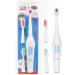 Electric Massage Toothbrush for Adults & Kids - 3 Replacement Heads | International Shipping - Buy Online on GoSupps.com