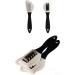 2 Pack Quality 4-Sided Suede Brush and Eraser for Shoes Multifunctional Nubuck Brush Brass and Nylon Bristle Brush Suede Leather Nubuck Shoe Boot Cleaning Brush - Buy Online on GoSupps.com