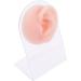KALLORY Silicone Ear Jewelry Tools Set - 3 Pieces Rubber Ear Models for Piercing Kit - Reusable & Soft - Complexion - 11.5x7.5cm - Buy Online on GoSupps.com