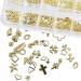 Desikixudy Star Month Gold and Silver Nail Art Metal Shell 3D Nail Decoration Studs Rhinestones Nail Art Design Charms Stone 07 - Buy Online on GoSupps.com