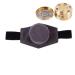 Moxa Copper Portable Moxibustion Box Hals should waist abdomen knee Moxibusion massage set Moxa acupuncture use body care (color: gray)