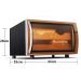 Cigar Box Barware Cigar Cabinet Wine Cigar Box Cabinet Tea Cabinet Refrigerator Cigar Humidor Imported Cigar Cabinet Cigar Storage Cabinet Large Storage Cigar Cabinet One-click Start Simple Style Coo 43*50*28.5cm Brown - Buy Online on GoSupps.com