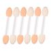 BELLIFFY 30pcs Eyeshadow Brush Make up for Face Eye Shadow Sponge Makeup Brush White