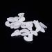 Buy 5x D Shape Silicone Eyeglass Nose Pads Non-Slip Soft Silicone Comfortable & Durable White Color for All Glasses - Buy Online on GoSupps.com