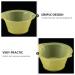 TOPBATHY Bol Teinture Capillaire et Bol M langeur 3 Pi ces Plastique Jaune Taille Moyenne pour Coloration Cheveux Maison et Salon Professionnel - Buy Online on GoSupps.com