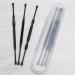 3Pcs/Set Double-ended Stainless Steel Spiral Ear Pick Spoon Kit - Black - Buy Online on GoSupps.com