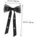 FRCOLOR Girl Hair Clips bow hairpin big bows for girls hair barrettes for women hair bows clip hair bows for bows hairpins big hair bows hair bow clips South Korea bow tie - Buy Online on GoSupps.com