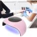 72W UV LED Nail Lamp - Professional Gel Polish Dryer with LCD Screen - Pink - Buy Online on GoSupps.com