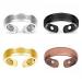 Bowtong Magnetic therapy Losing Rings Lymph Drainage of Therapeutic Magnetizing Weight Losing Magnet Therapy Rent Ring for Men and Women