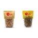 Yupik Salted Mix Nuts Peanuts Almonds Brazil Nuts & Cashews 1Kg & Four Season Mix Cashews Pumpkin Seeds Cranberries Raisins Dates 1Kg Salted+ Nutty and sweet 1 kg (Pack of 1)