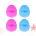 Milisten 4pcs Silicone Face Scrubbers Exfoliator Brush Facial Cleansing Pad Blackhead Scrubber Exfoliating Pore Cleansing Pad Removing Face Brush - Buy Online on GoSupps.com