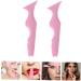 Beavorty 2pcs Silicone Beauty Ruler Tuile Molds Silicone Makeup Guide Tool Angled Eyeshadow Stencils Cream 1 count (Pack of 1) Pink-1 - Buy Online on GoSupps.com
