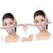 Double Chin Strap for Slimming Cheeks Firming Belt Band for Lifting the Cheek Slimming on the Face Facelift Belt Face Slim Thin Tight Pink Noodles - Buy Online on GoSupps.com