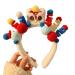 xbiez 3D Plush Animal Doll Headband for Women Girls Hair Accessories Colorful Twisted Rods Cartoon Hair Hoop Makeup Headdress White tiger