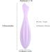 Shop Purple Silicone Face Roller | Portable & Washable Gua Sha Massage Tool for Women | Essential Skin Care Gift - Buy Online on GoSupps.com