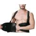 Suspender Belt Adjustable Posture Corrector Lumbar Brace Shoulder Band Corset Relief Lower Back Pain Black Skod - Buy Online on GoSupps.com
