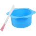 Healeeved 5 Set Wax Melting Brushes & Applicator Shells - Mixed Mask Kit for Spa Scrubs - 14x14cm - Buy Online on GoSupps.com