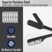Professional Barber Straight Razor & 100 Blades | Premium Stainless Steel Shaver for Men - Home & Salon Grooming (NO.119 - Buy Online on GoSupps.com