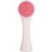 Facial Cleansing Brush Soft Double Sides Deep Cleaning Face Brush Silicone Face Exfoliator Brush Cleanser with Handle for Skincare - Pink - Buy Online on GoSupps.com