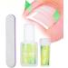 Ingrown Toenail Correction Kit Ingrown Toenail Patch Correction Kit Elastic Toe Nail Straightener Patch with Nail File Glue - Buy Online on GoSupps.com
