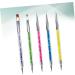 Beaupretty Fox Headband Pen Drawing Pen Tools paint Liner Striping manicure painting pen t tool decorating tools manicure tools kit de manicura detailing kit 3d nail polishing Tools - Buy Online on GoSupps.com