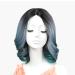 SHIYID Synthetic Hair Wigs For Black Women Wavy Short Lace Wigs african american Synthetic Wig