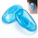 Minkissy Silicone Protector Ear Covers 2Pcs Hair Dye Ear Shield Waterproof Ear Covers for Shower Hair Dyer Salon Adult Blue1
