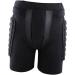 Besportble 3D Padded Shorts for Skiing Skating & Hockey - Black Short Pants for Ultimate Comfort - Buy Online on GoSupps.com