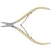 Hangnail Remover Nipper Exquisite Cuticle Nipper with Protective Cover for Manicure Enthusiasts for Women Gold - Buy Online on GoSupps.com
