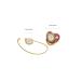 Gold Baby Pacifier Set - Rhinestone Covered Lightweight Pacifier for 6-18 Months - Stylish & Safe Home Use (Letter F) - Buy Online on GoSupps.com