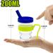 Kirimon Flow Control Spill Proof Cup with Two Style Lids - Spill-Resistant  Leak-Proof Break-Proof Feeding Cup for Elderly Disabled and Adults - Buy Online on GoSupps.com