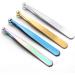 Milisten Eyelash Eyelash Stainless Steel Salon 320 Degree Pulling Angle Rounded Corners Beauty Product (Silver) Lash Lash Gland Forceps - Buy Online on GoSupps.com