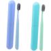 Ultechnovo Soft Manual Toothbrush Set - 6 PC Portable Adult Toothbrushes with Eco-Friendly Case - Perfect Gift for Raw Food Lovers - Buy Online on GoSupps.com